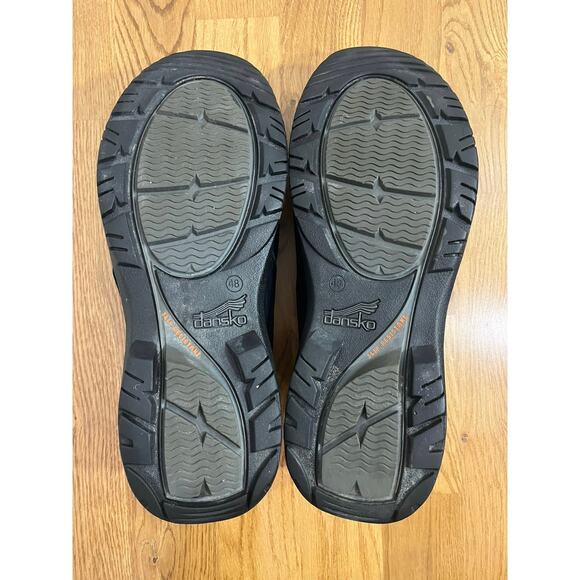 Dansko Wayne Black Full Grain Leather Slip On Shoes Men’s Size EU 48 US‎ 14.5/15 - Picture 5 of 8